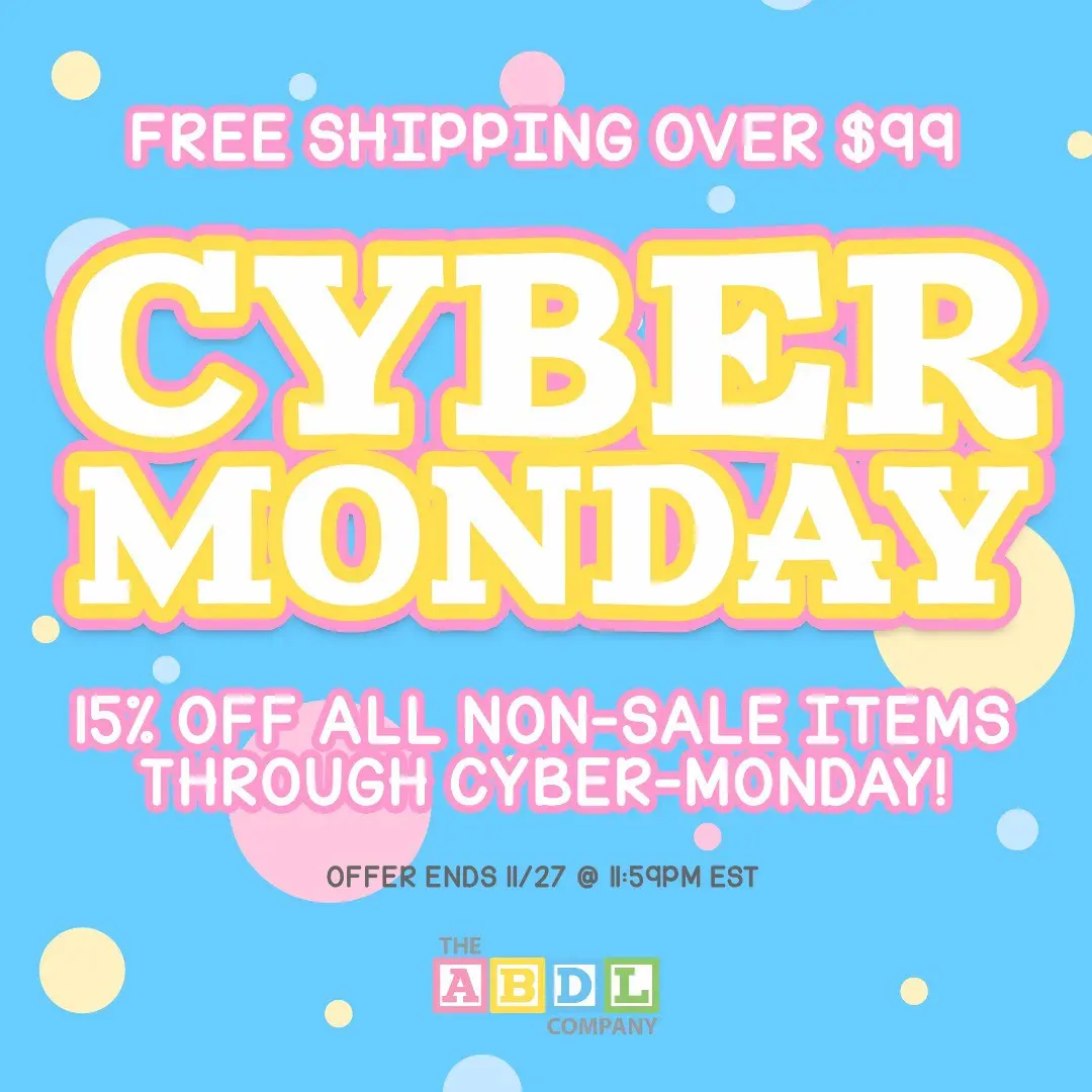 It’s Cyber Monday, and the last day of our Black Friday Weekend sale! 15% off all items not already on sale, and FREE SHIPPING overe $99. These offers are going away at Midnight EST tonight, so if you want a deal, head over to ABDLCompany.com now