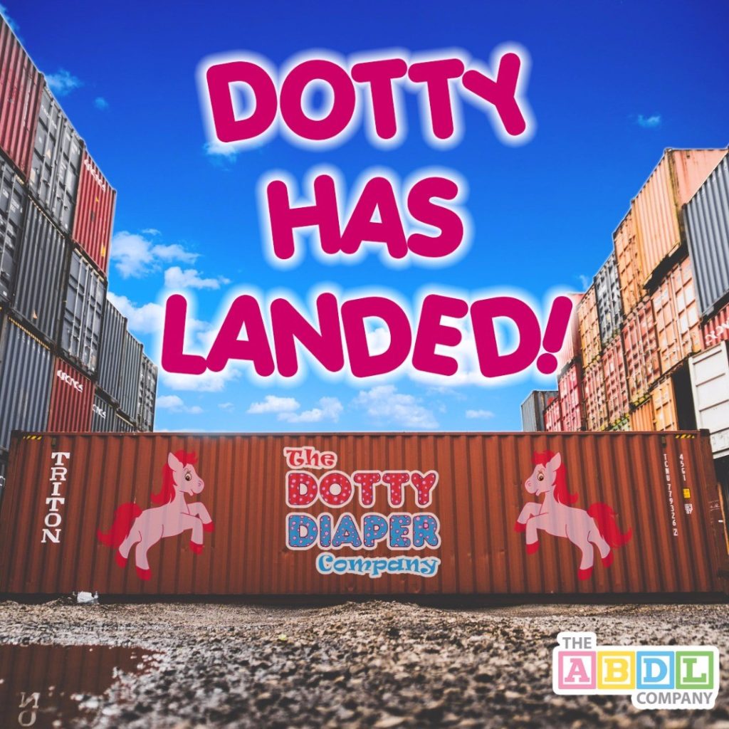 It’s been a long time coming, but we’ve recieved word that the restock from @thedottydiapercompany has cleared Customs and will be delivered to our warehouse this weekend. We expect pre-orders to ship out early next week, so if you want to get the new Rainbow Pride diapers at the pre-order price, get your orders in now