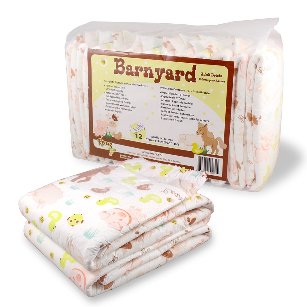 Rearz Barnyard Adult Diapers ⋆ ABDL Company